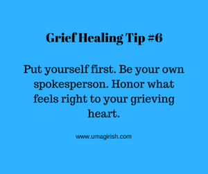 honor your grieving heart