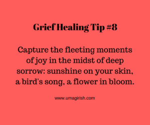 grief healing tip